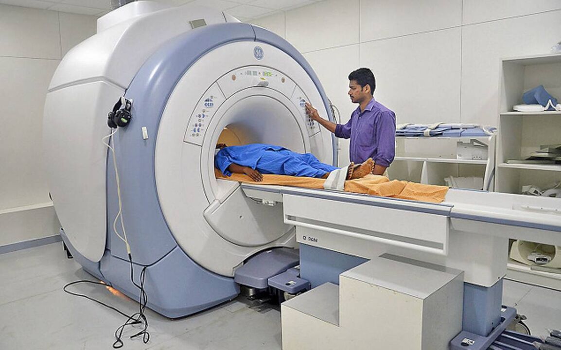 Rindkere osteokondroosi MRI diagnoos